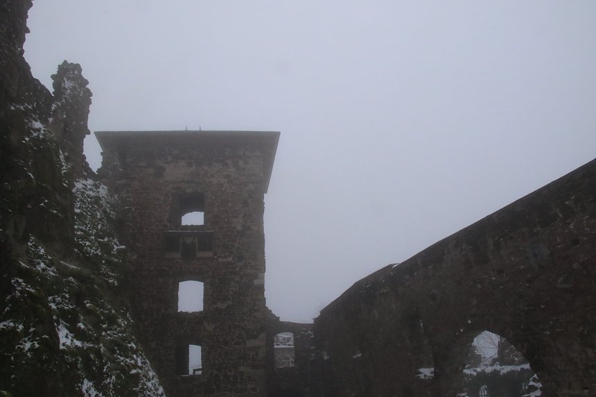 Winter auf Hohnstein