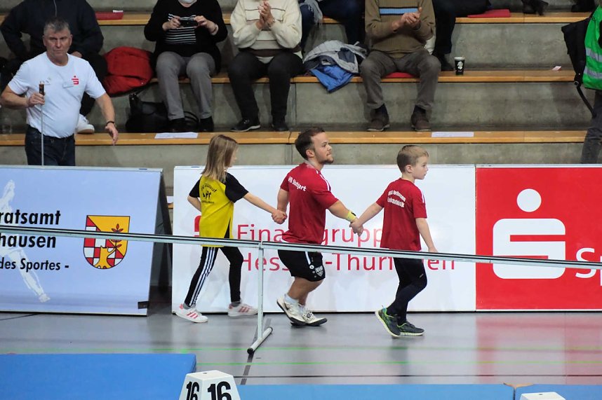 Peter Blei beim Kugelsto&szlig; Indoor