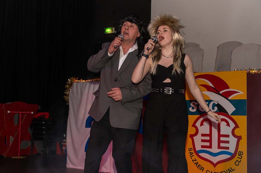 Erste Prunksitzung derSalzaer Karnevalisten