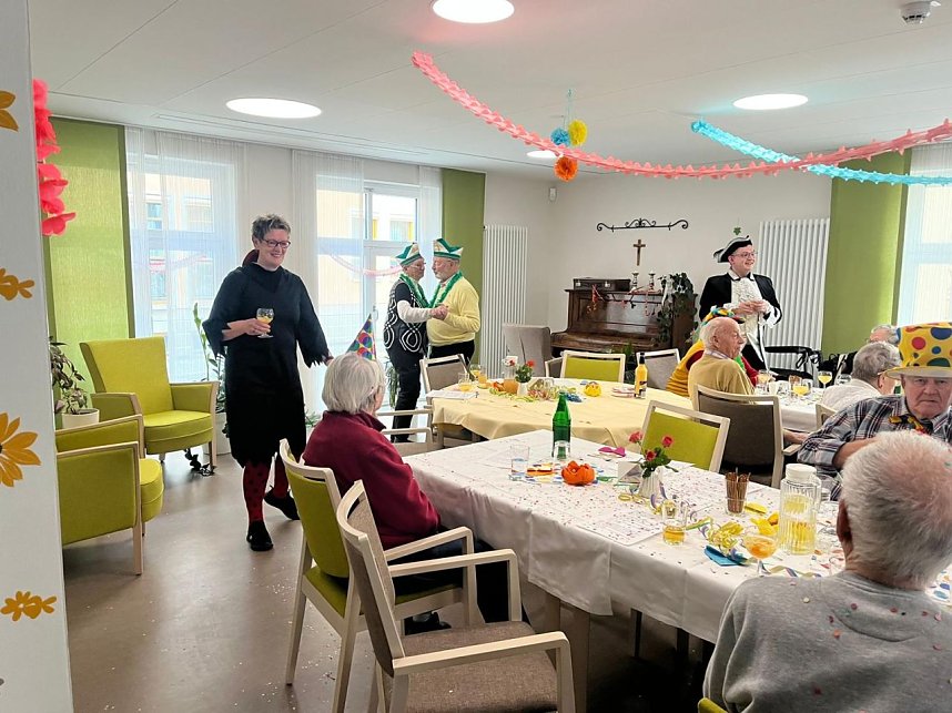 Rosenmontag im Josefsgarten