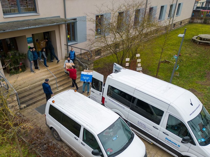 Hilfsaktion in der Evangelischen Grundschule Nordhausen