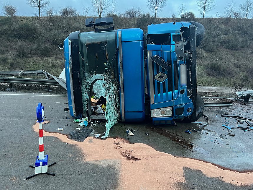 Unfall auf der A38