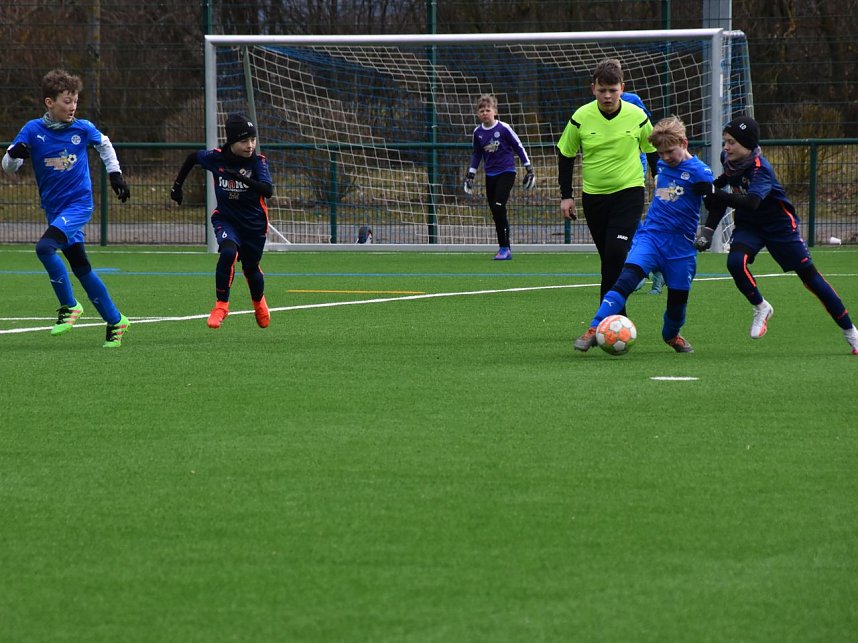 Testspiel der E 1-Junioren des FSV Wacker 90, am vergangenen Sonntag in Birkungen