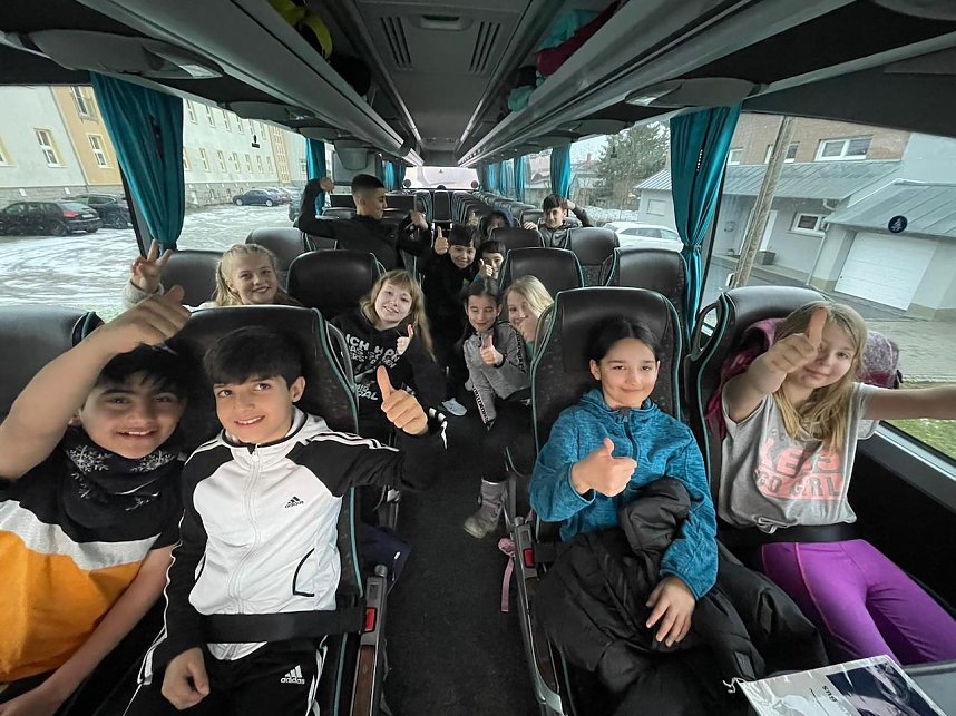 Landesfinale im Zweifelderball mit den Kindern der Bertolt-Brecht-Grundschule