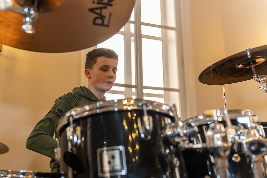 Schlagzeugkonzert in der Cyriaci-Kapelle