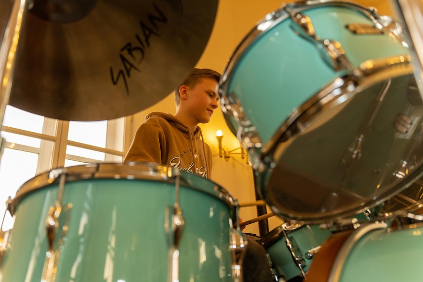 Schlagzeugkonzert in der Cyriaci-Kapelle