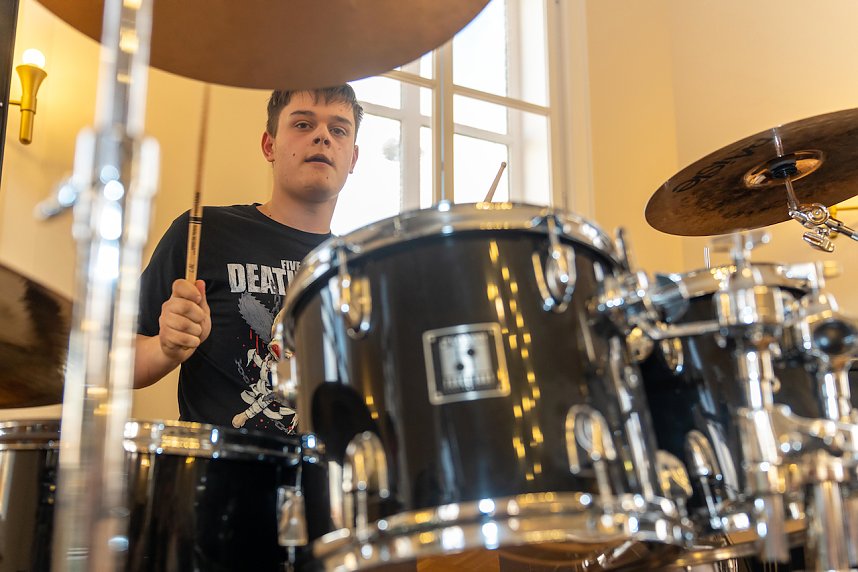 Schlagzeugkonzert in der Cyriaci-Kapelle