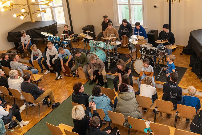 Schlagzeugkonzert in der Cyriaci-Kapelle