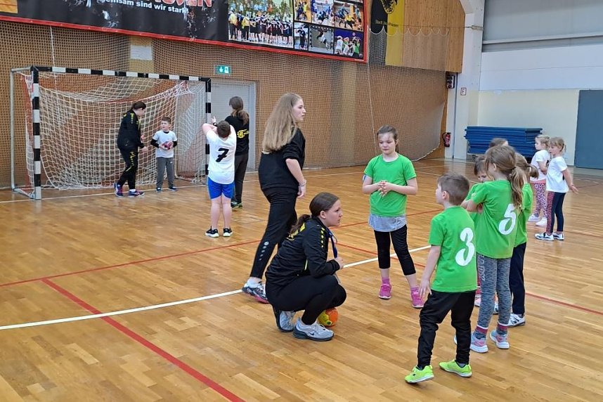 Handballergebnisdient der Herren