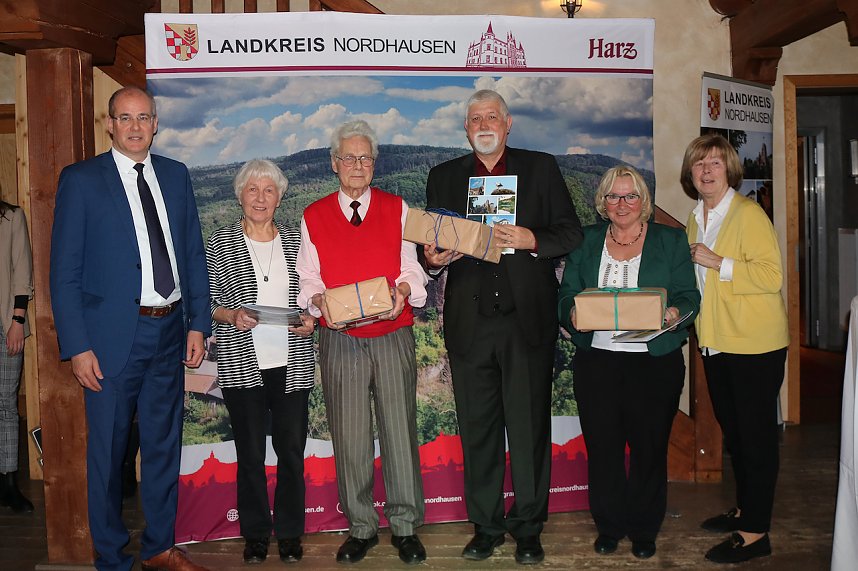 Verleihung der Ehrenamtscard auf Burg Hohnstein