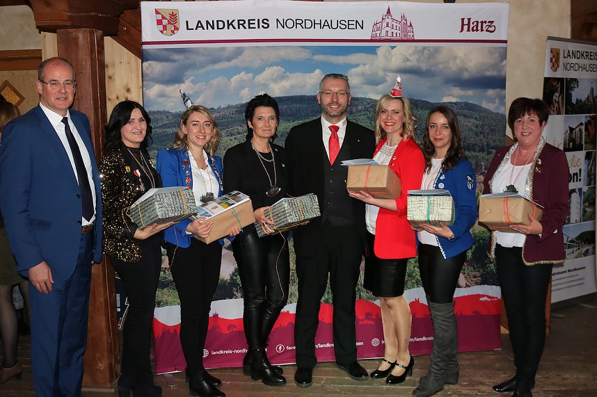 Verleihung der Ehrenamtscard auf Burg Hohnstein