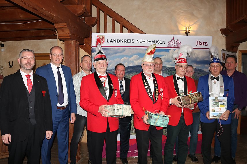 Verleihung der Ehrenamtscard auf Burg Hohnstein