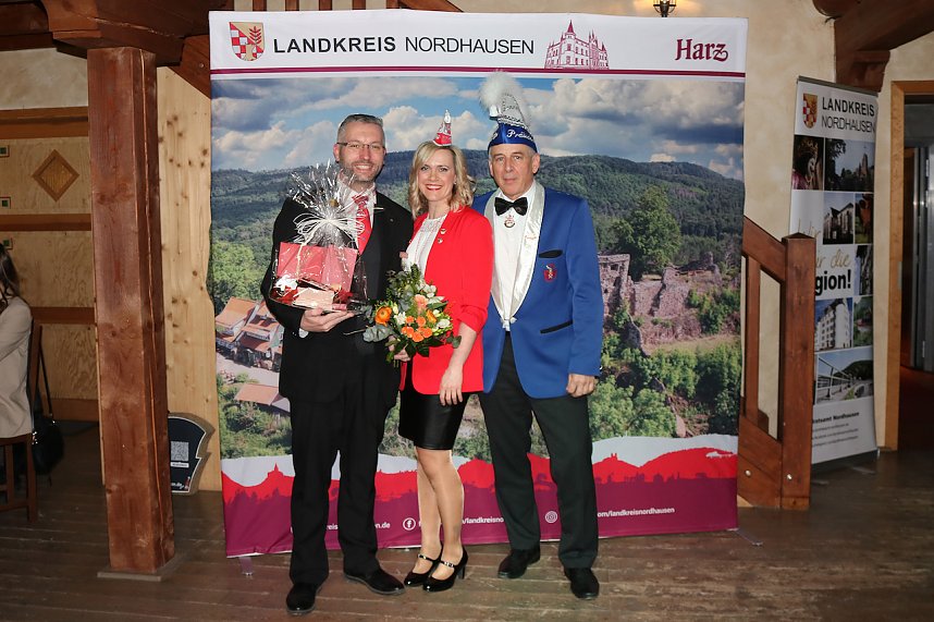 Verleihung der Ehrenamtscard auf Burg Hohnstein