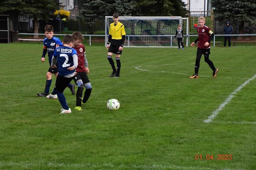 Wackers E 1 gegen SpG Empor Sondershausen