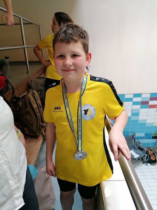 Nordh&auml;user Schwimmnachwuchs beim "Shark Day" in Halle