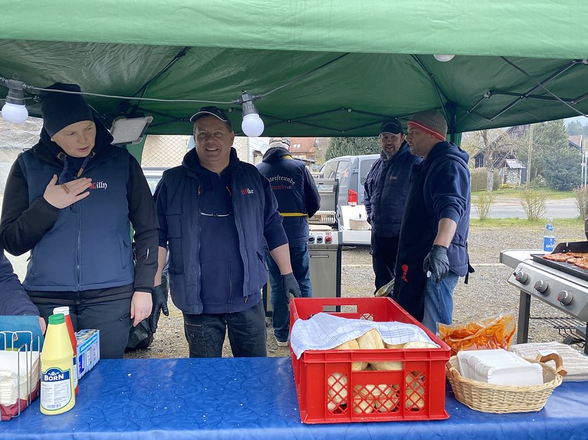 Osterfeuer in Osterode