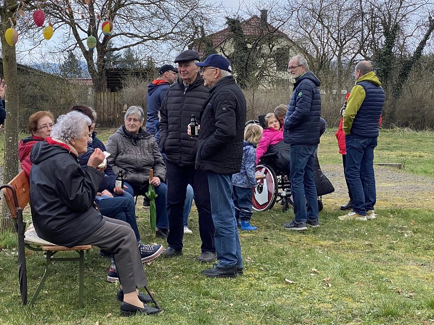 Osterfeuer in Osterode