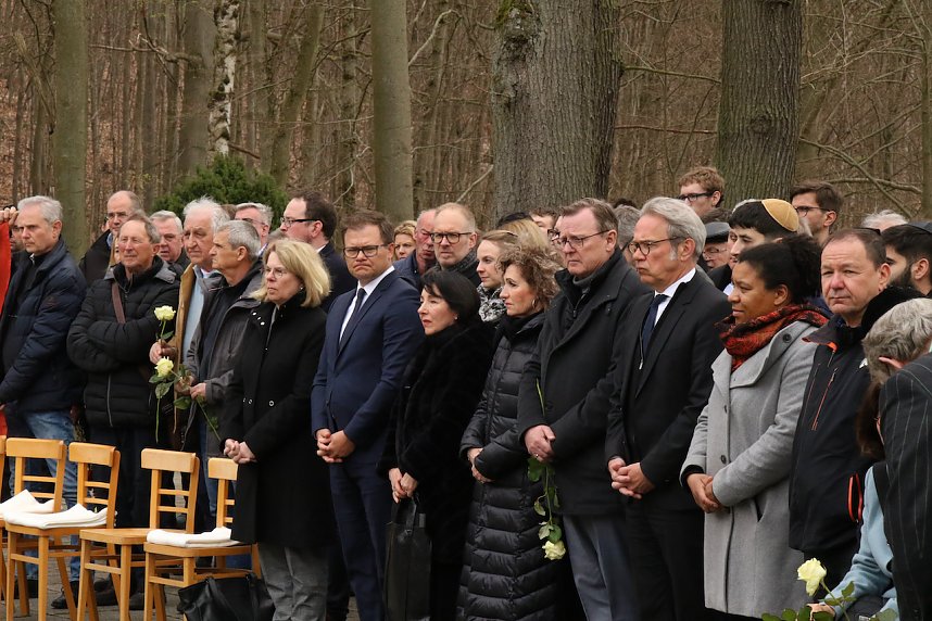 Gedenken zum 78. Jahrestag der Befreiung des KZ Mittelbau-Dora