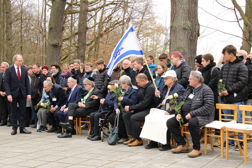 Gedenken zum 78. Jahrestag der Befreiung des KZ Mittelbau-Dora