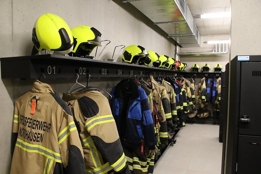 Ein erster Blick hinter die Fassade der neuen Feuerwache