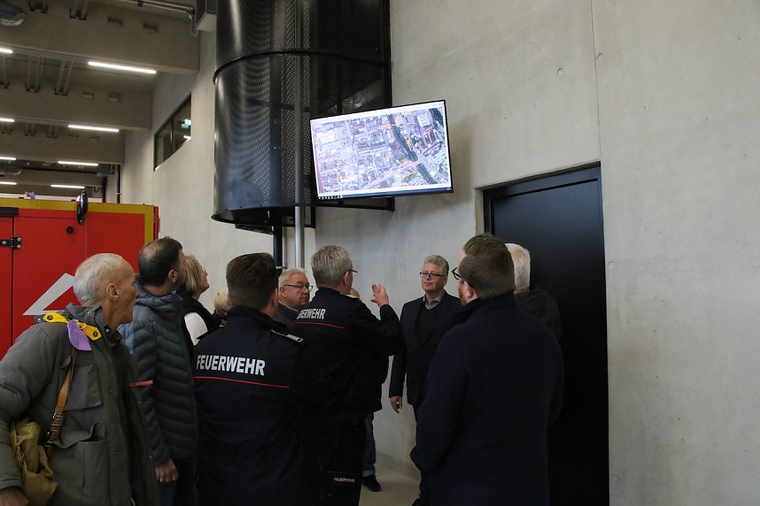 Ein erster Blick hinter die Fassade der neuen Feuerwache