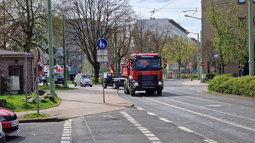 Ausfahrt am Samstagnachmittag