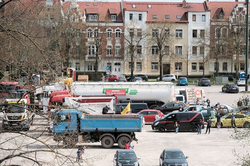 Aufstellung genommen