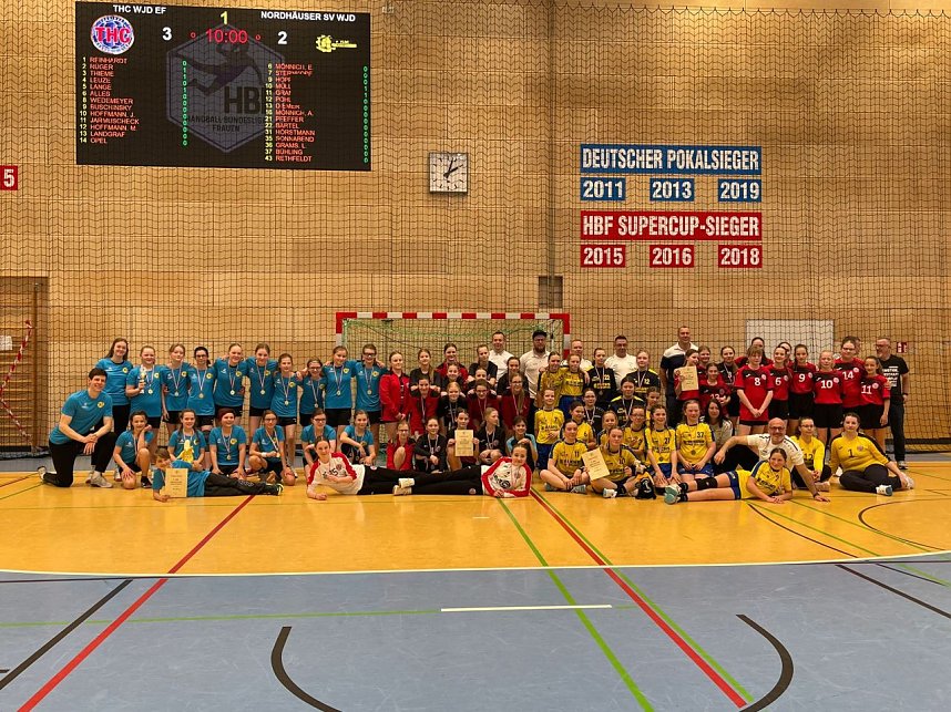 Erfolgreiche weibliche D-Jugend des NSV