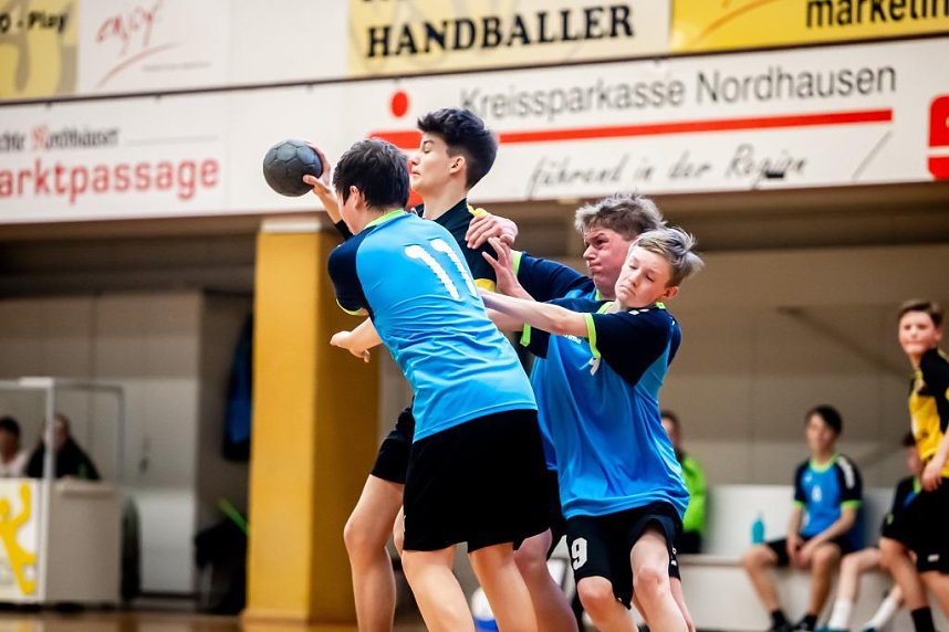 Impressionen vom Spiel der C-Junioren