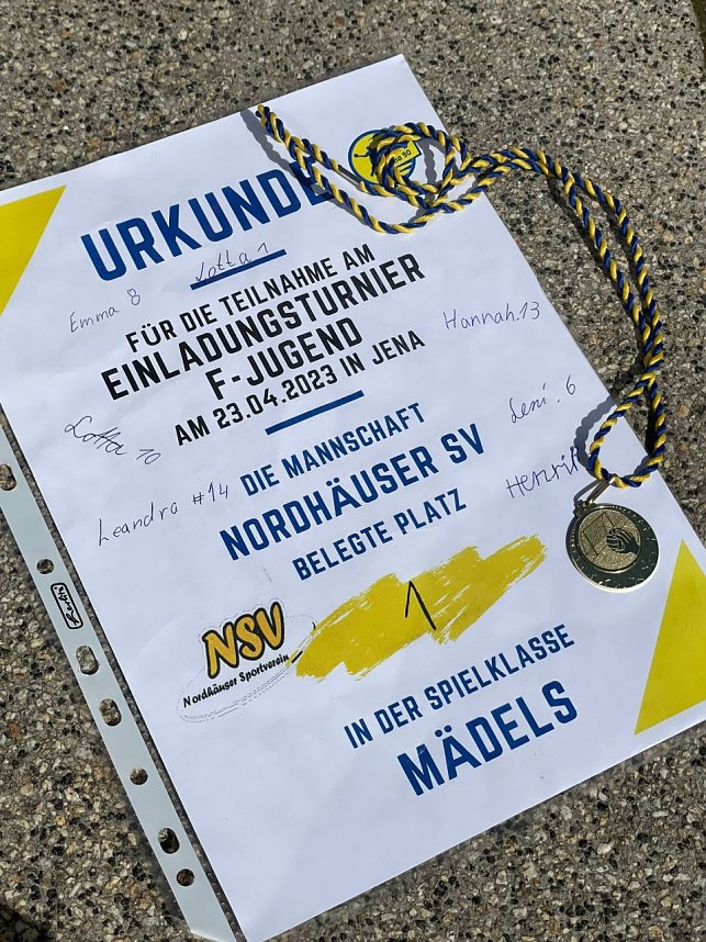 Erfolgreiche Nordh&auml;user Handballk&uuml;ken