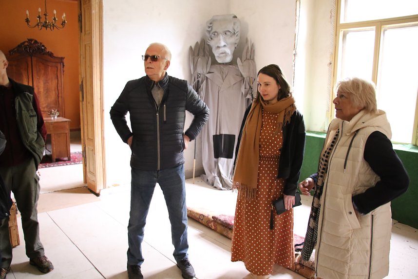 Staatssekret&auml;rin zu Besuch im Park Hohenrode