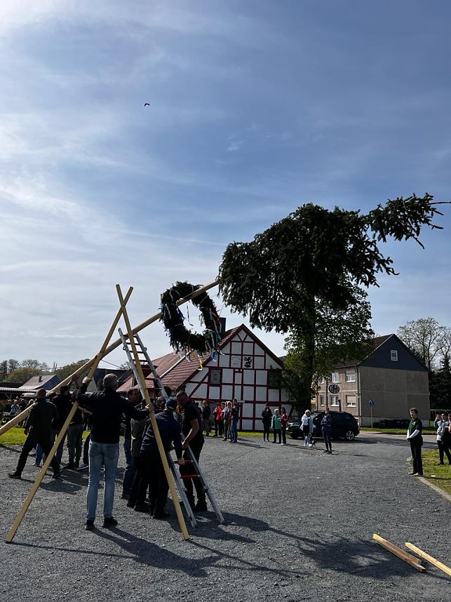 Maifeierlichkeiten in Wolkramshausen