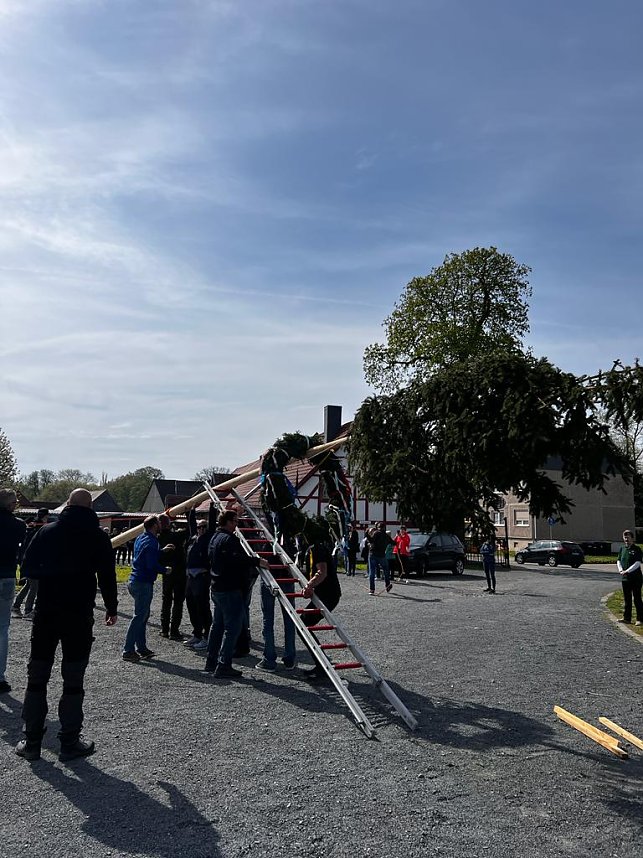 Maifeierlichkeiten in Wolkramshausen