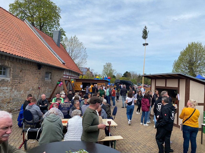 Maifeierlichkeiten in Wolkramshausen