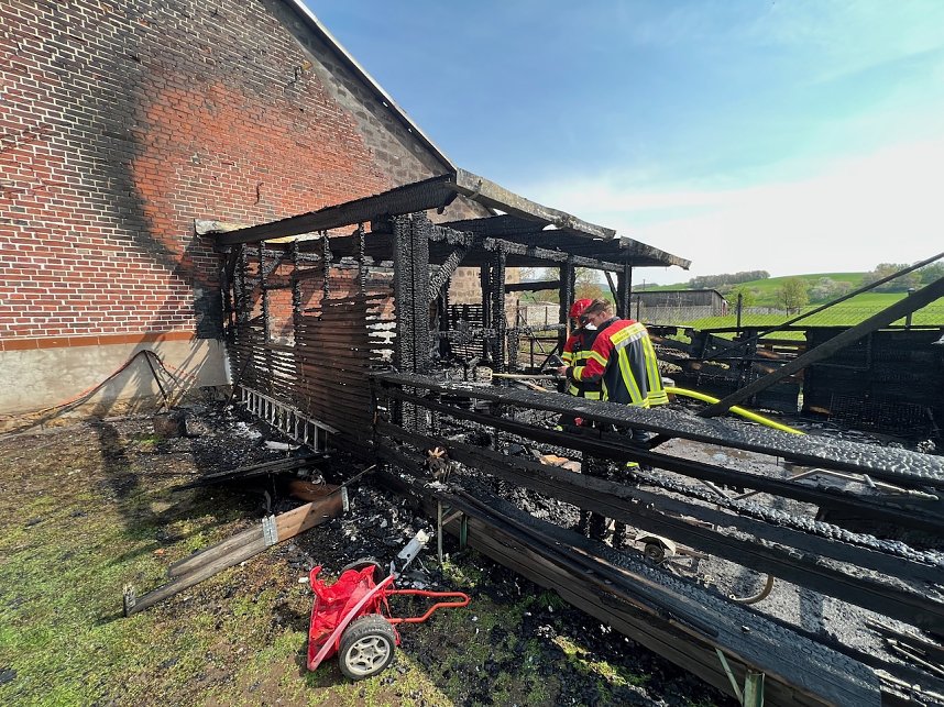 Brand in Niedersachswerfen