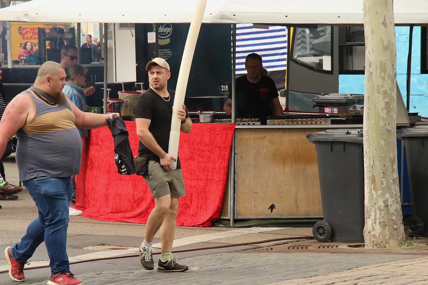 Erste Impressionen vom Bahnhofsfest