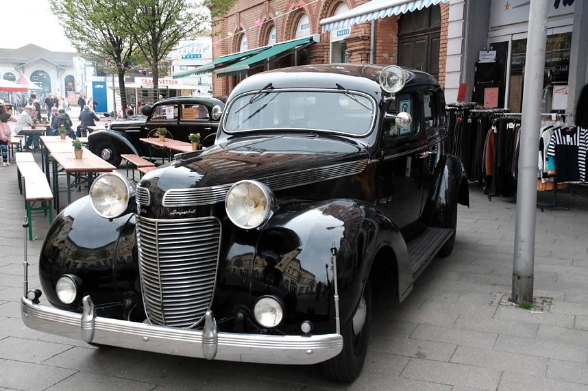 Erster tag des Bahnhofsfestes