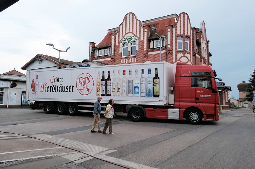 Erster tag des Bahnhofsfestes