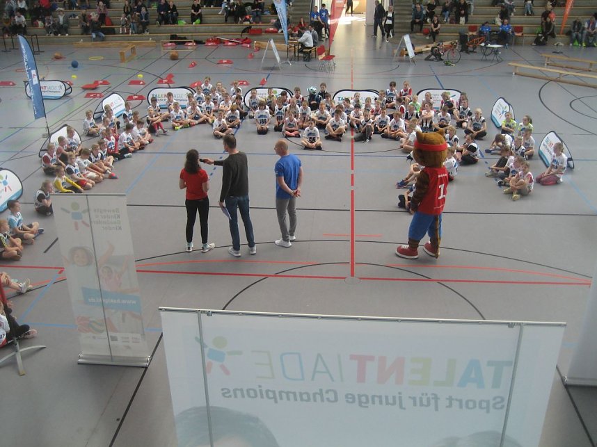 Talentiade in der Nordh&auml;user Wiedigsburghalle