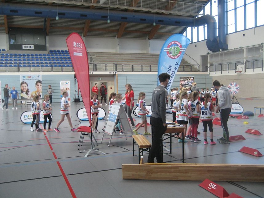 Talentiade in der Nordh&auml;user Wiedigsburghalle