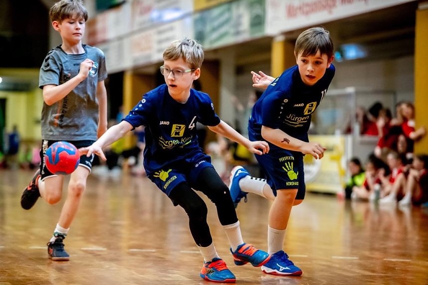 "Ran an den Ball" - Handball-Turnier der Extra Klasse in Nordhausen