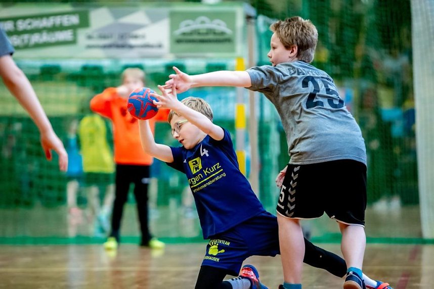 "Ran an den Ball" - Handball-Turnier der Extra Klasse in Nordhausen