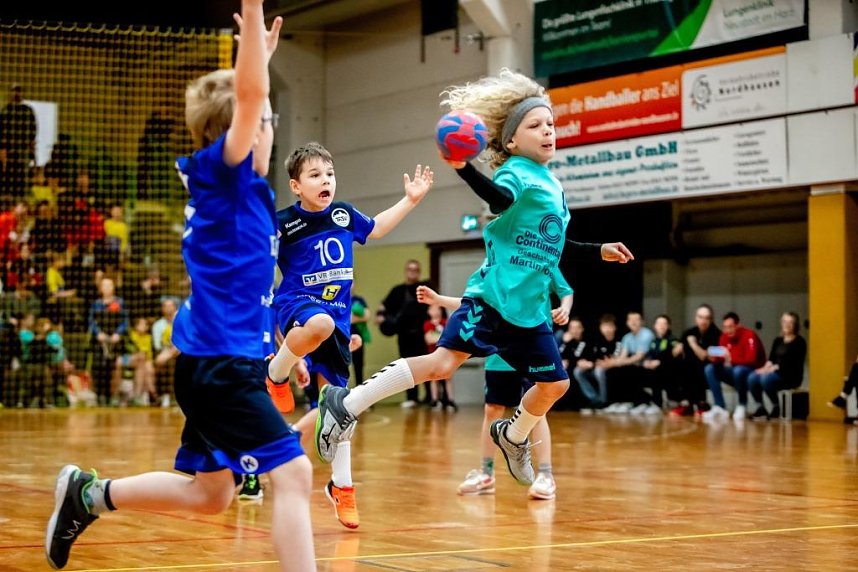 "Ran an den Ball" - Handball-Turnier der Extra Klasse in Nordhausen