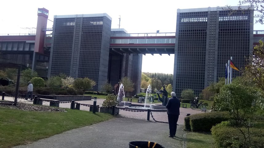 Eine beeindruckende technische Leistung: Schiffshebewerk L&uuml;neburg in Scharnebeck.