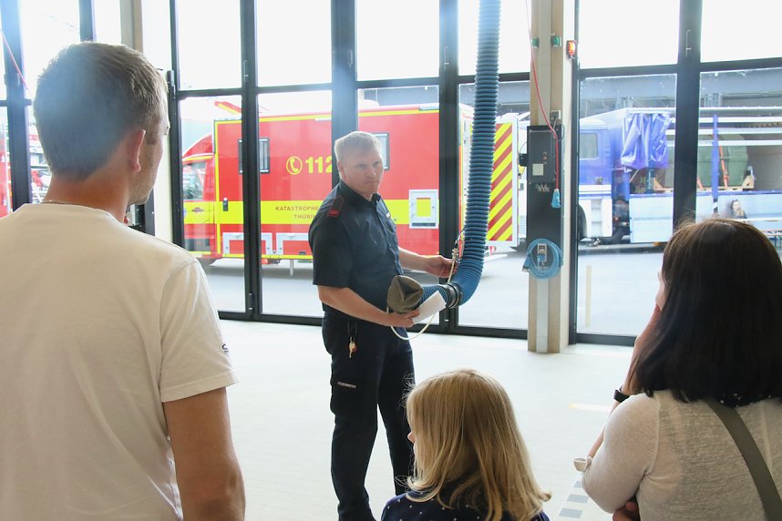 Tag der offenen T&uuml;r bei der neuen Nordh&auml;user Feuerwache