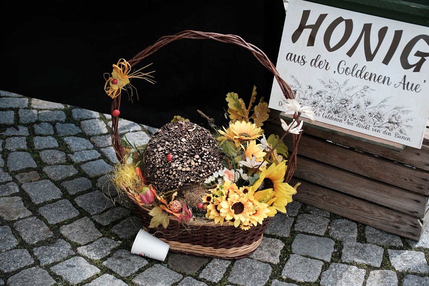 Geranienmarkt am Rathaus