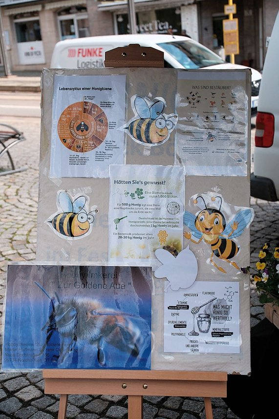 Geranienmarkt am Rathaus