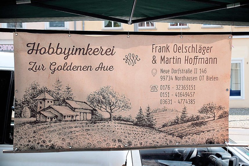 Geranienmarkt am Rathaus