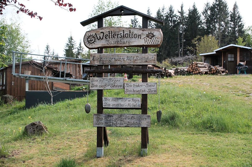 Peter Blei unterwegs in Susenburg