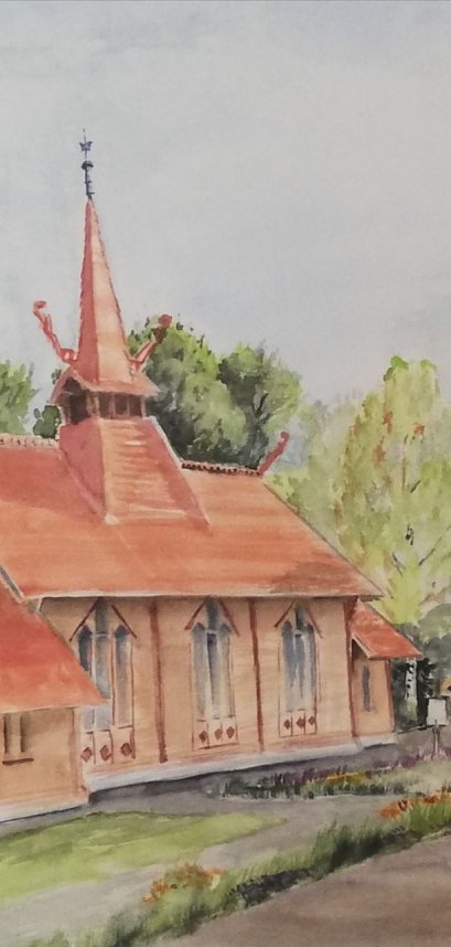 Ausstellung von Dorothea Schomburg in der Stabkirche